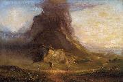 Thomas Cole The Cross and the World oil on canvas